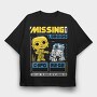 Missing Droids C3Po R2D2, Tricou Oversize Barbati (Unisex)