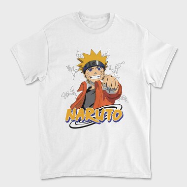 Naruto Fist Punch, Tricou Barbati (Unisex)