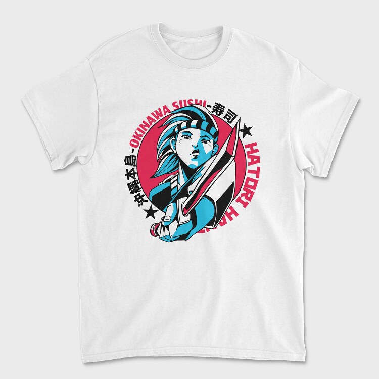 Okinawa Sushi Hatori, Tricou Barbati (Unisex)