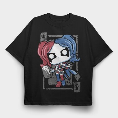 Pennywises Clown, Tricou Oversize Barbati (Unisex)