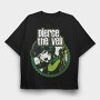 Pierce The Veil Emblem, Tricou Oversize Barbati (Unisex)
