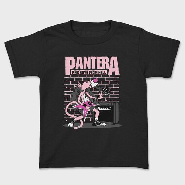 Pink Pantera Guitar, Tricou Copii