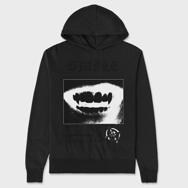 Smile 1, Hanorac Oversize Barbati (Unisex)