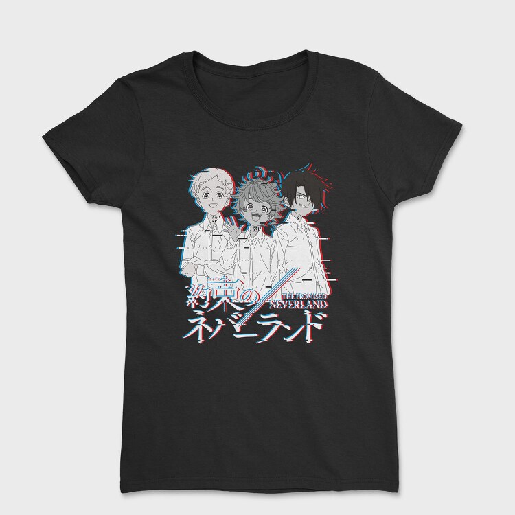 Promised Neverland Trio, Tricou Femei