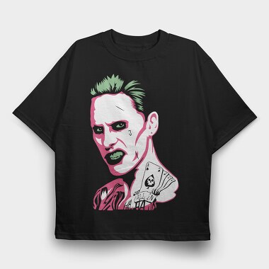 Pulp Fiction Face, Tricou Oversize Barbati (Unisex)