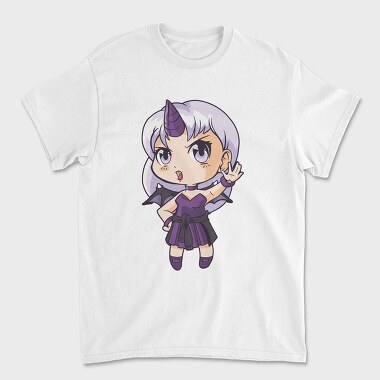 Purple Unicorn Girl, Tricou Barbati (Unisex)