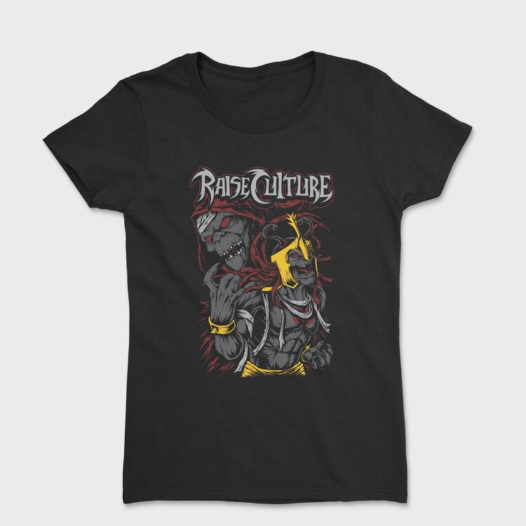 Raise Culture Skull, Tricou Femei