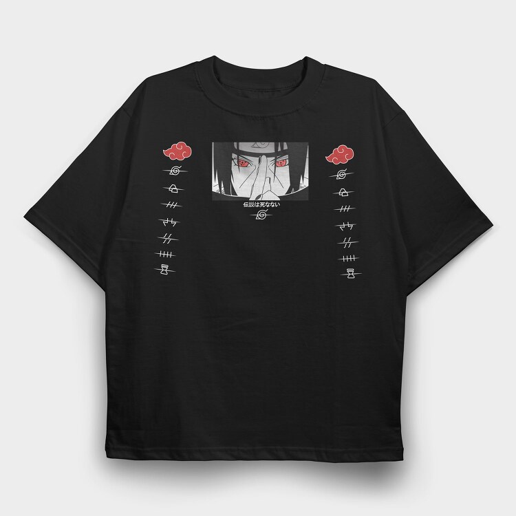 Red Eyes Akatsuki, Tricou Oversize Barbati (Unisex)