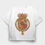 Royal Heraldry, Tricou Oversize Barbati (Unisex)