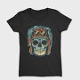 Skull Aviator Goggles, Tricou Femei
