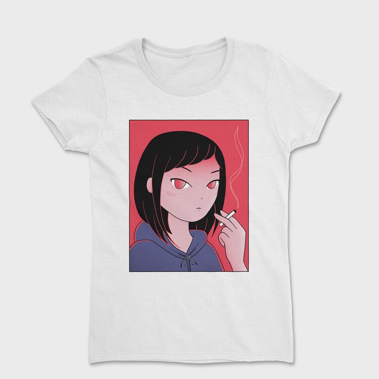 Smoke Red Eyes, Tricou Femei