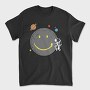 Space Smiley Astronaut, Tricou Barbati (Unisex)