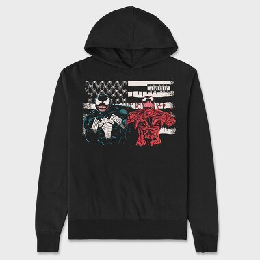 Spider Venom Battle, Hanorac Oversize Barbati (Unisex)