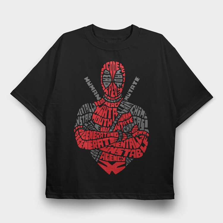 Spiderman Mutate, Tricou Oversize Barbati (Unisex)