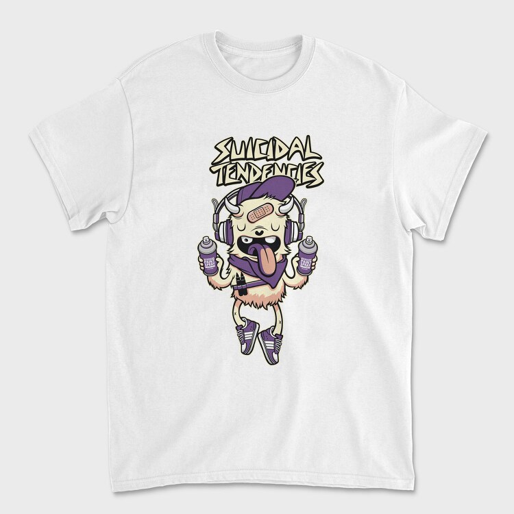 Spray Paint Monster, Tricou Barbati (Unisex)