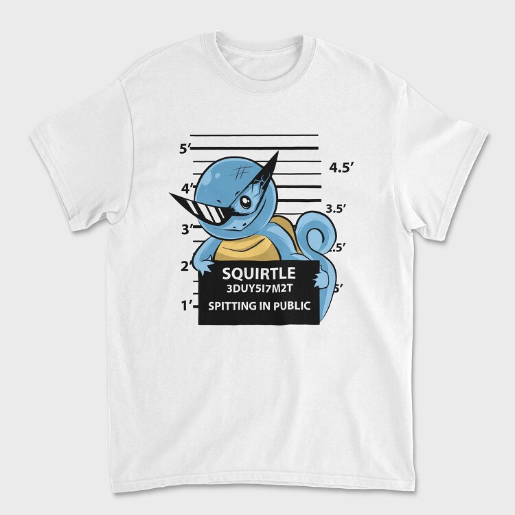 Squirty Mugshot, Tricou Barbati (Unisex)