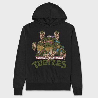 Teenage Mutant Ninja Turtles 1, Hanorac Oversize Barbati (Unisex)