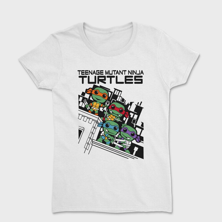 Teenage Mutant Ninja Turtles 2, Tricou Femei