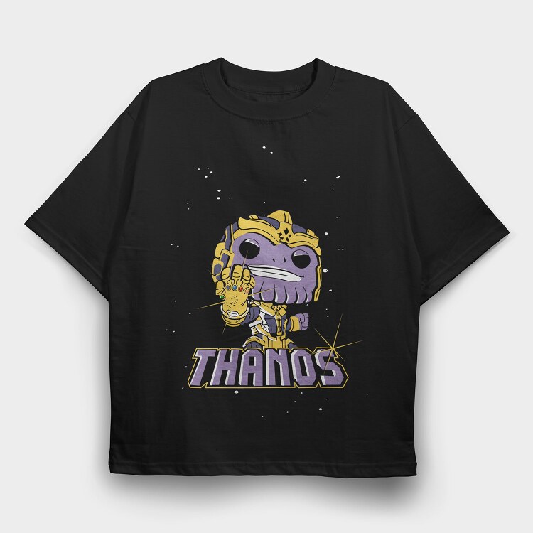 Thanos Headshot, Tricou Oversize Barbati (Unisex)