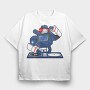 Transformer Dj, Tricou Oversize Barbati (Unisex)