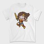 Wonder Girl Warrior, Tricou Barbati (Unisex)