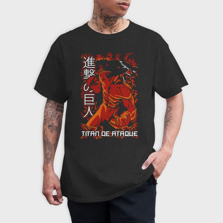 Fire Giant, Tricou Barbati (Unisex)