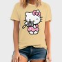 Cartoon Retro Hello Kitty 1, Tricou Barbati (Unisex)