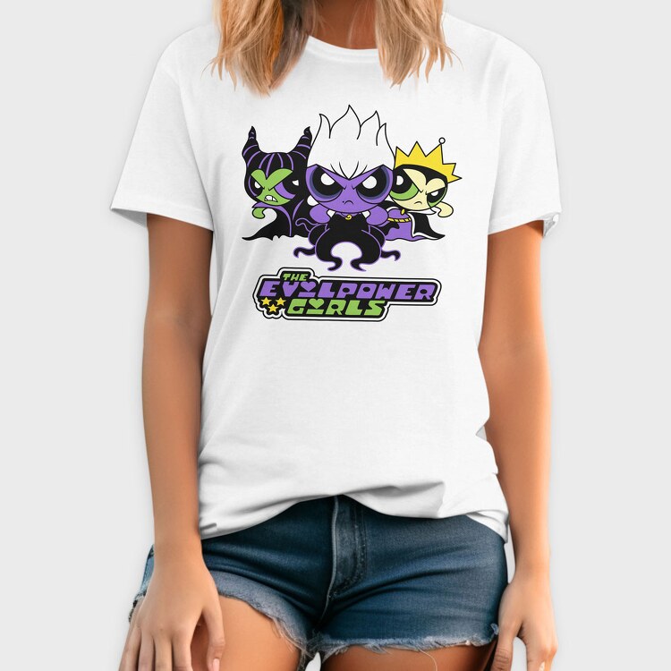 The Powerpuff Girls Malefica Ursula, Tricou Barbati (Unisex)