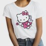 Cartoon Retro Hello Kitty 2, Tricou Femei