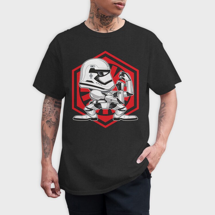 Stormtrooper Salute, Tricou Barbati (Unisex)