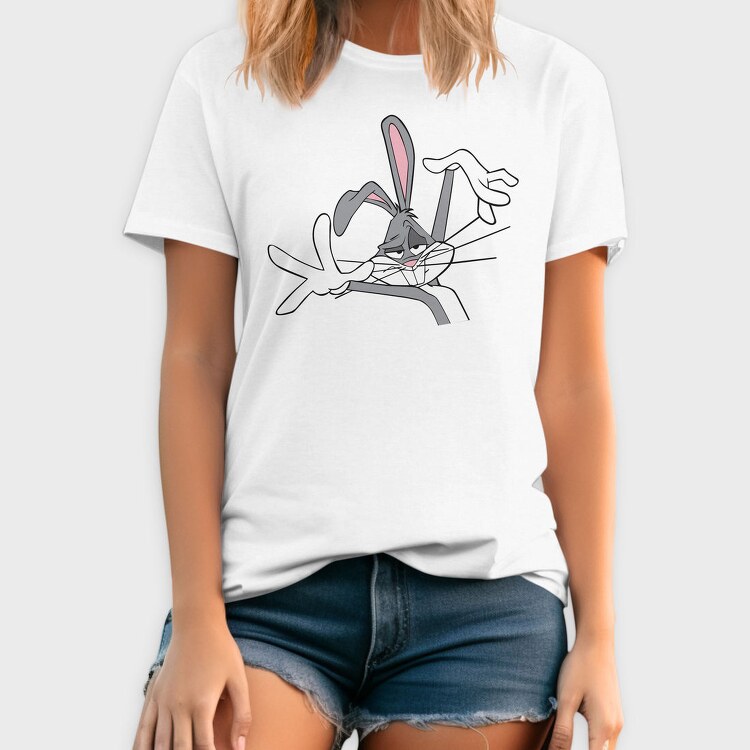 Angry Bugs Bunny, Tricou Barbati (Unisex)