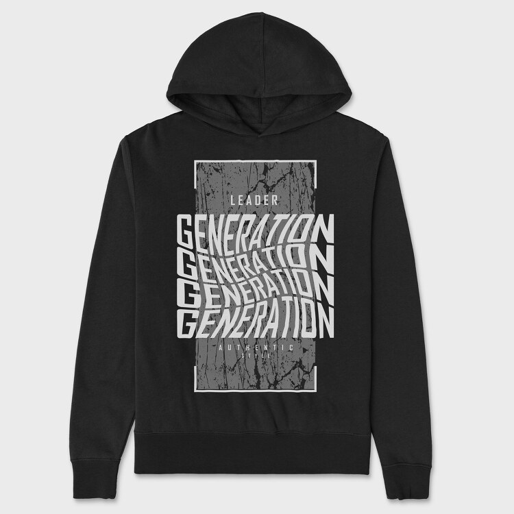 Leader Generation, Hanorac Oversize Barbati (Unisex)