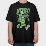 Nitro Green Monster, Tricou Oversize Barbati (Unisex)