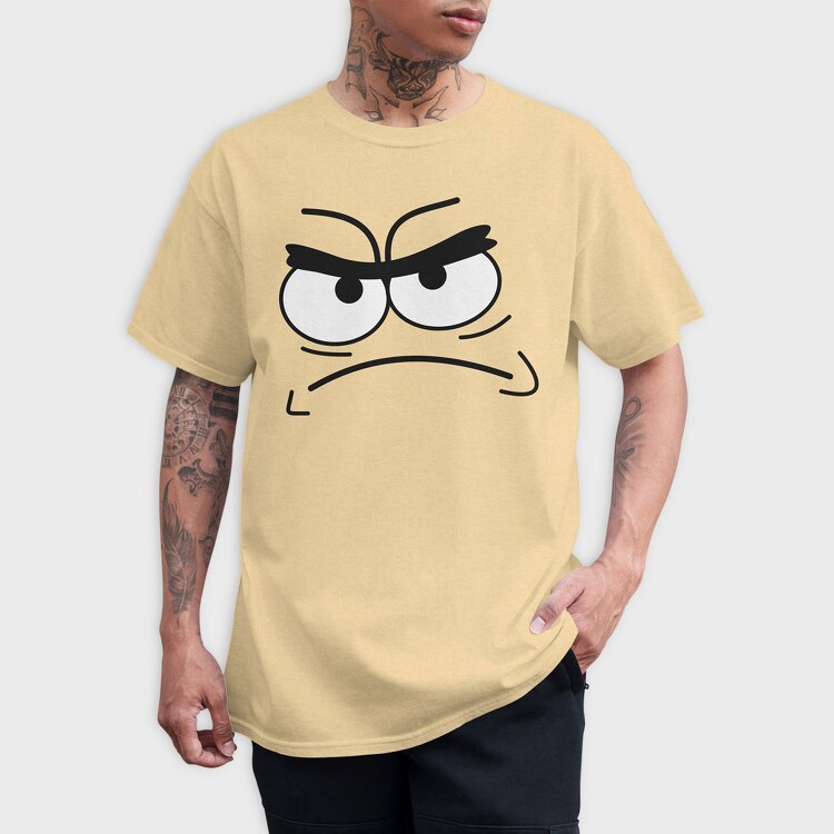 SpongeBob Faces 18, Tricou Barbati (Unisex)