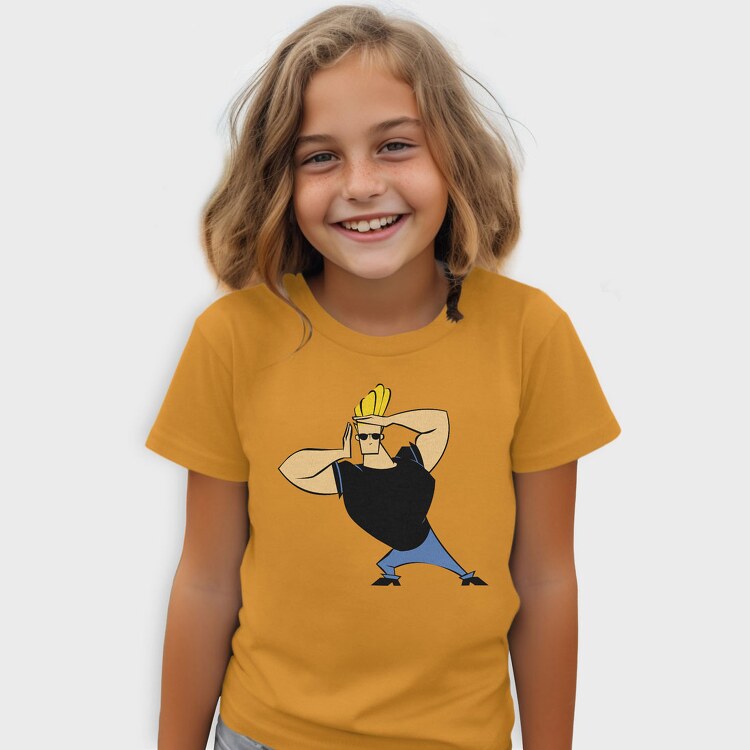 Cartoon Retro Johny Bravo 2, Tricou Copii