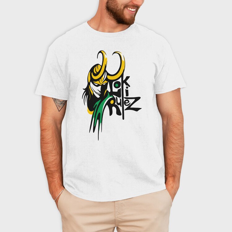 Loki Ruez, Tricou Barbati (Unisex)