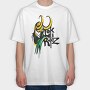 Loki Ruez, Tricou Oversize Barbati (Unisex)