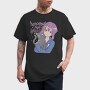 Anime Kitty Love, Tricou Barbati (Unisex)