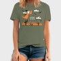 Game Over Dinosaur, Tricou Barbati (Unisex)