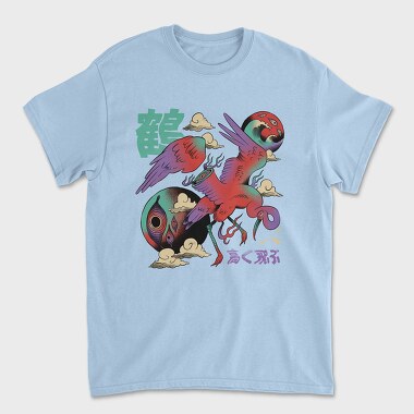 Tricou Barbati (Unisex), Psychedelic Japanese 01