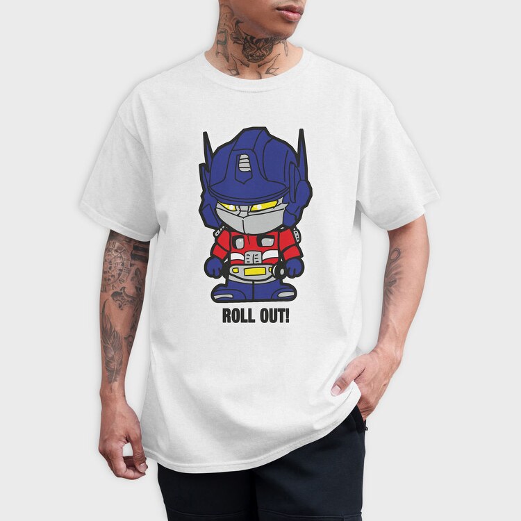 Optimus Roll Out, Tricou Barbati (Unisex)