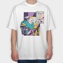 Comic Artist Sketch, Tricou Oversize Barbati (Unisex)