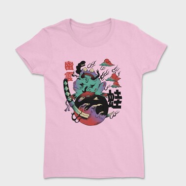 Tricou Femei, Psychedelic Japanese 02