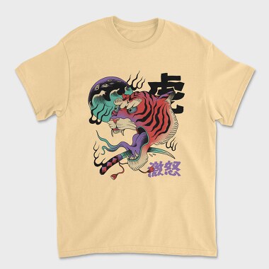 Tricou Barbati (Unisex), Psychedelic Japanese 03