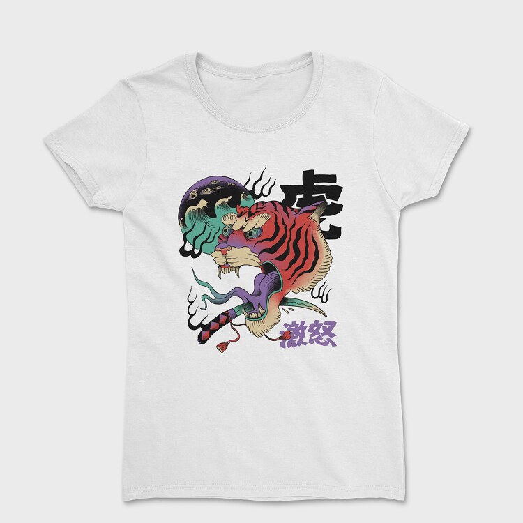 Tricou Femei, Psychedelic Japanese 03