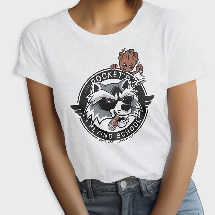 Rocket Raccoon School, Tricou Femei