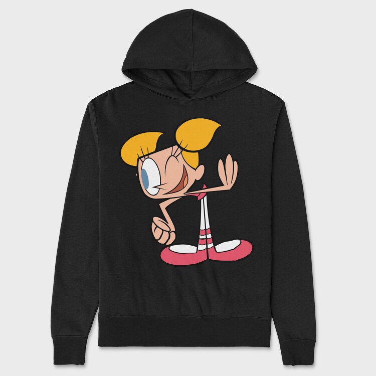 Hanorac Barbati (Unisex), Cartoon Retro Dexter Laboratory 4