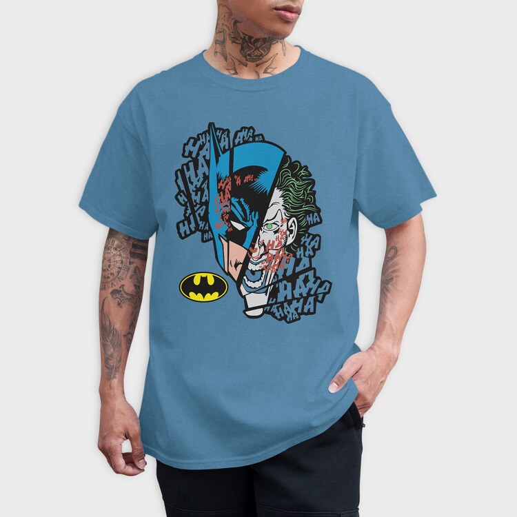 Batman Jocker, Tricou Barbati (Unisex)