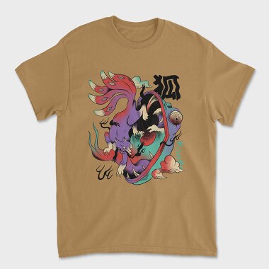 Tricou Barbati (Unisex), Psychedelic Japanese 08