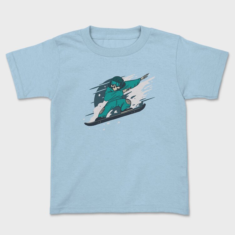 Dabbing Skeleton, Tricou Copii